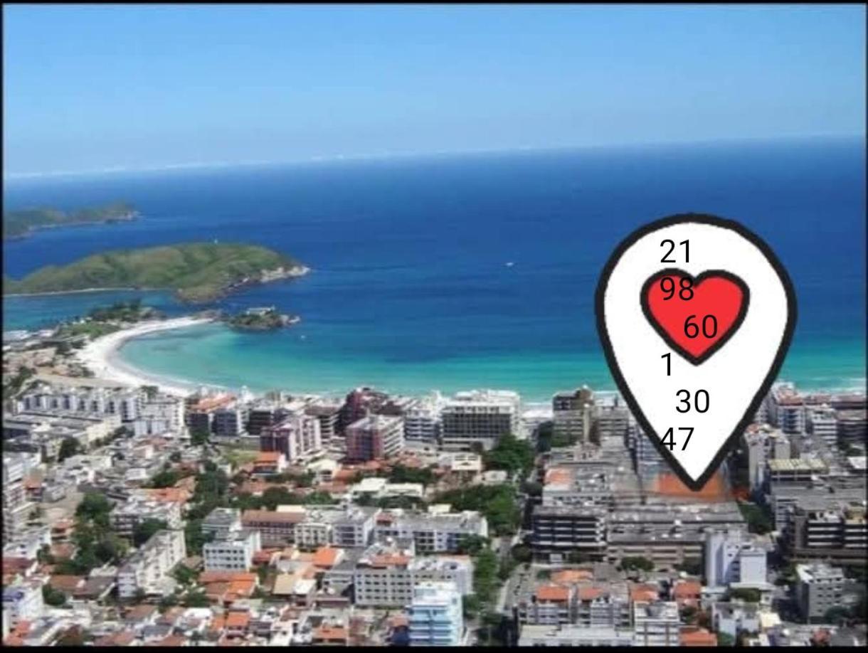 Apartamento temporada 200m Praia do Forte, Cabo Frio